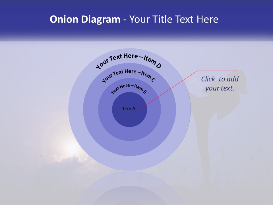 A Silhouette Of A Person Doing A Karate Kick PowerPoint Template