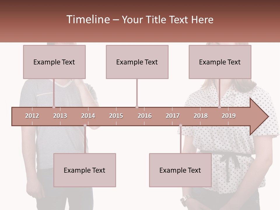 A Man And A Woman Standing Next To Each Other PowerPoint Template