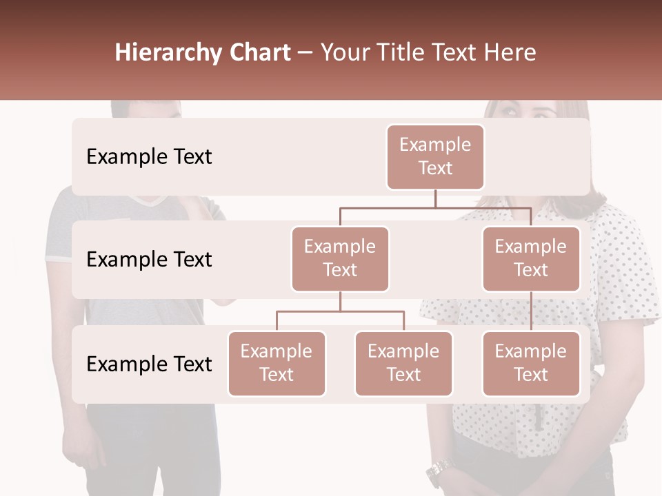 A Man And A Woman Standing Next To Each Other PowerPoint Template