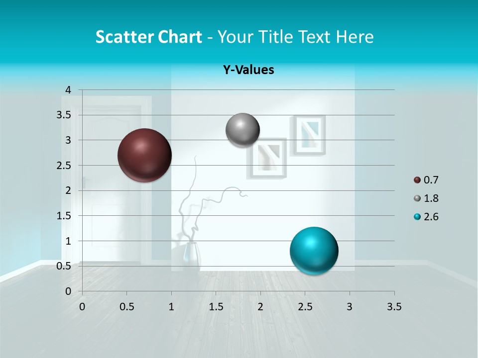A Room With A Door And A Picture On The Wall PowerPoint Template