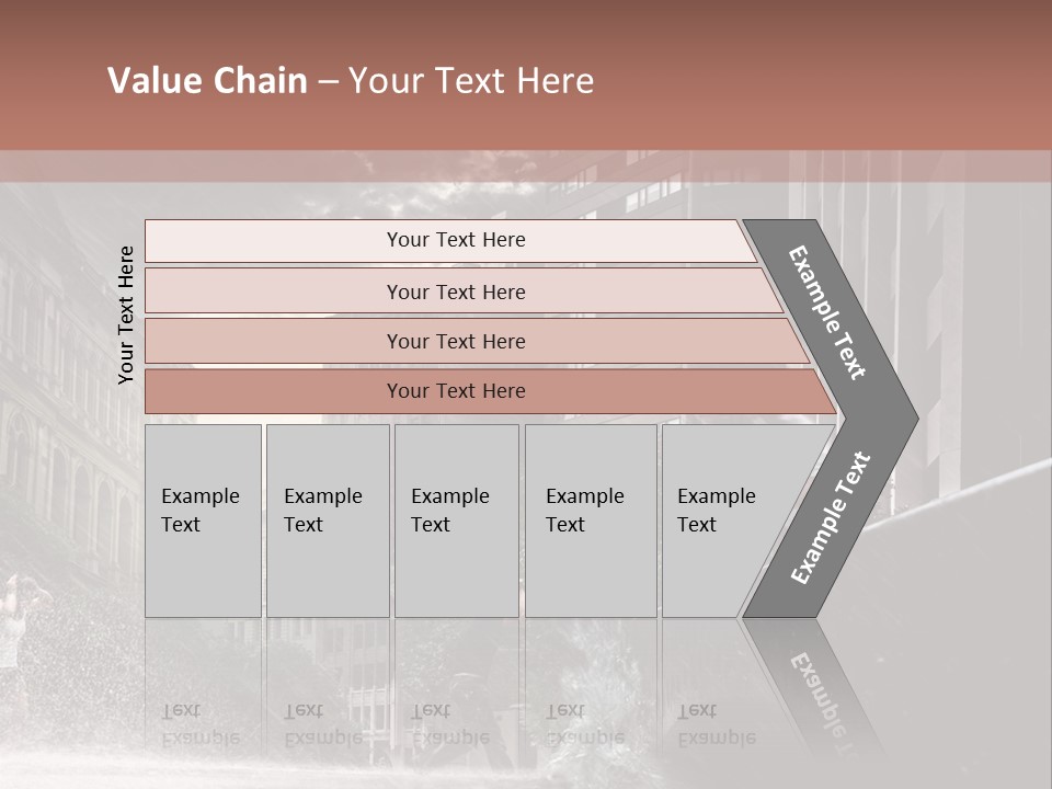 A Man Walking Across A Bridge In The Rain PowerPoint Template