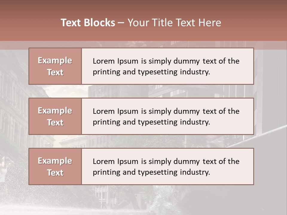 A Man Walking Across A Bridge In The Rain PowerPoint Template