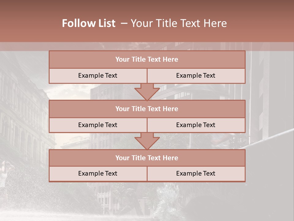A Man Walking Across A Bridge In The Rain PowerPoint Template