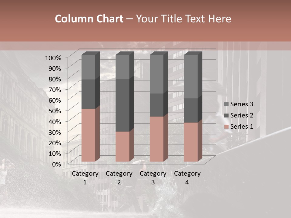 A Man Walking Across A Bridge In The Rain PowerPoint Template