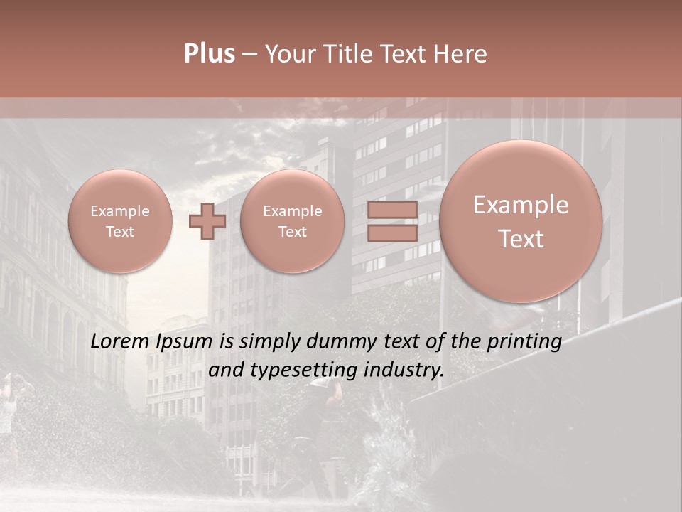 A Man Walking Across A Bridge In The Rain PowerPoint Template