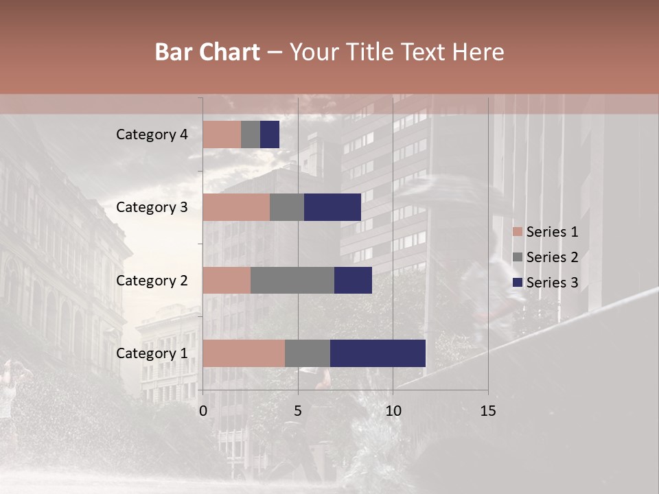 A Man Walking Across A Bridge In The Rain PowerPoint Template