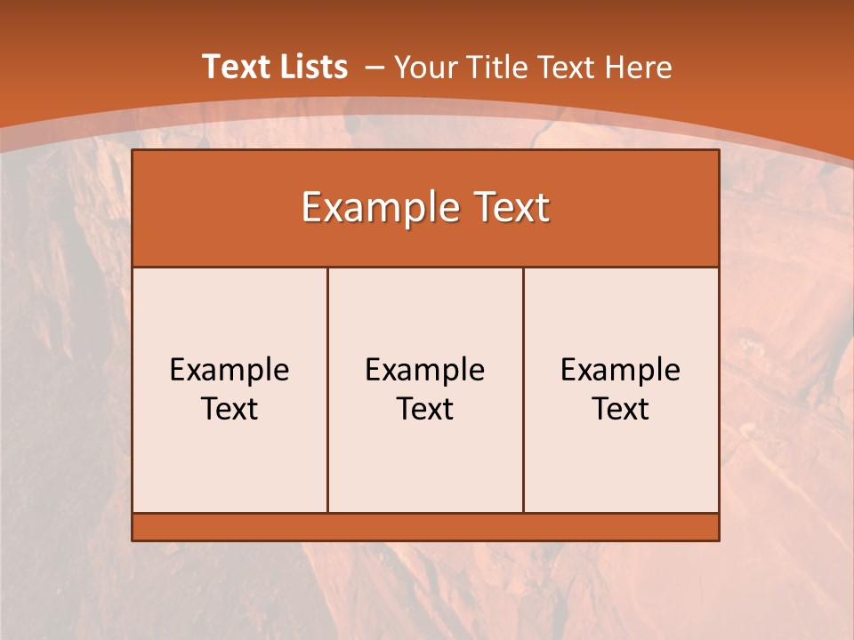 A Rocky Cliff With A Mountain In The Background PowerPoint Template