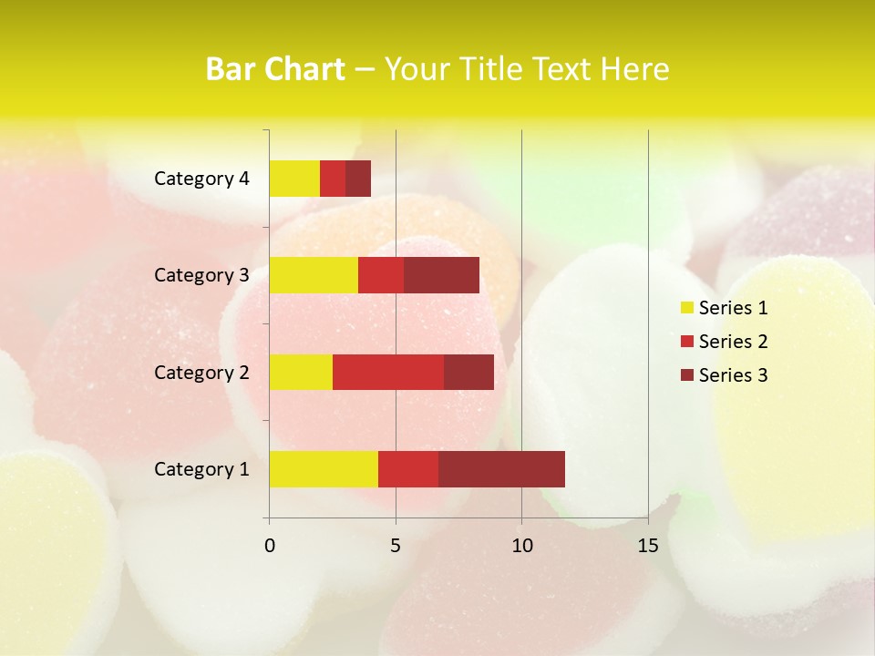 A Pile Of Candy Hearts Sitting On Top Of A Table PowerPoint Template