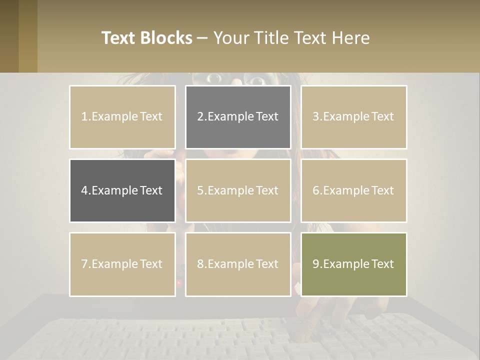 A Woman Holding A Red Telephone Up To Her Face PowerPoint Template