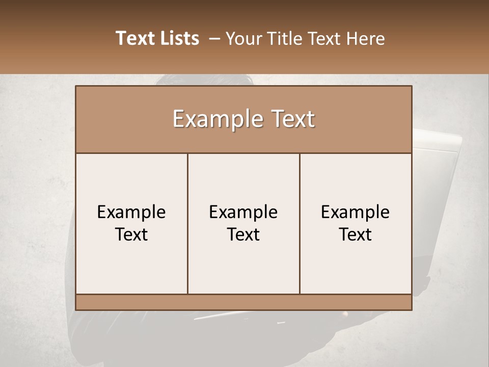 A Man In Glasses Using A Laptop Computer PowerPoint Template