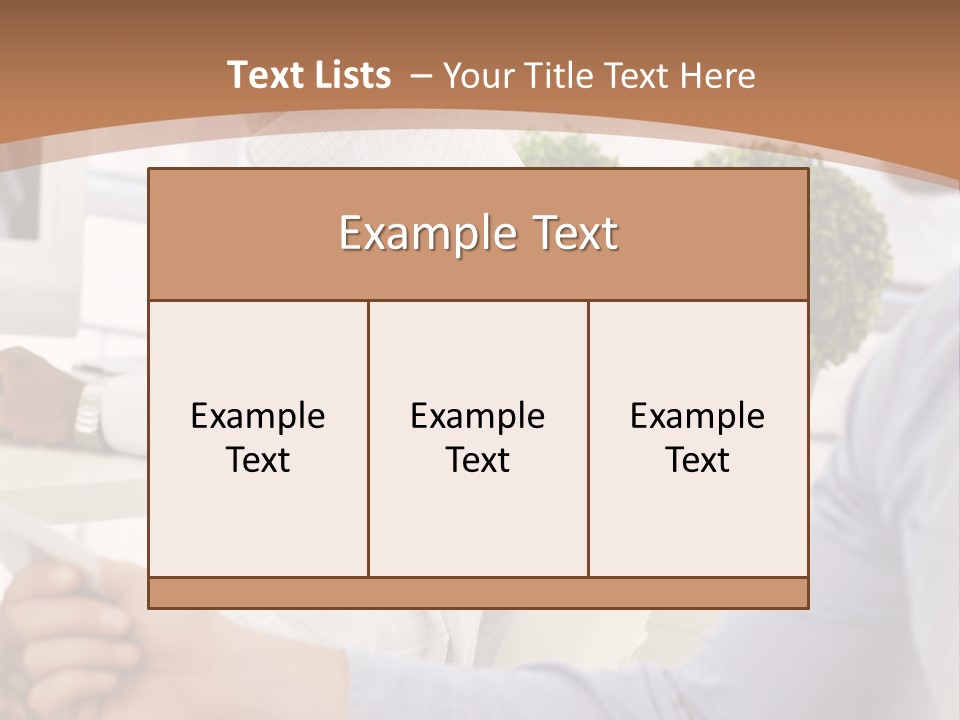 Two Men Shaking Hands In Front Of A Computer Screen PowerPoint Template