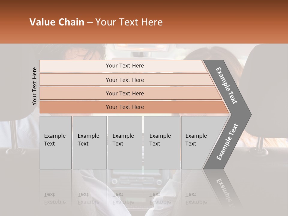 A Man And Woman Sitting In The Back Seat Of A Car PowerPoint Template