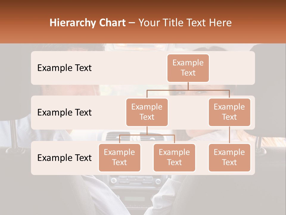 A Man And Woman Sitting In The Back Seat Of A Car PowerPoint Template