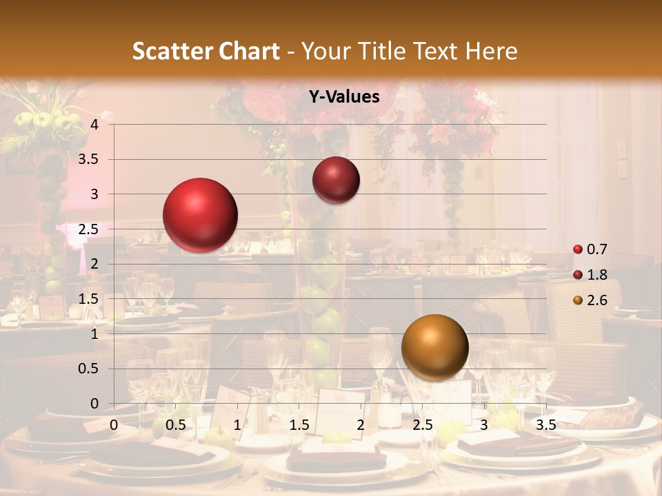 A Table With A Vase Of Flowers On Top Of It PowerPoint Template