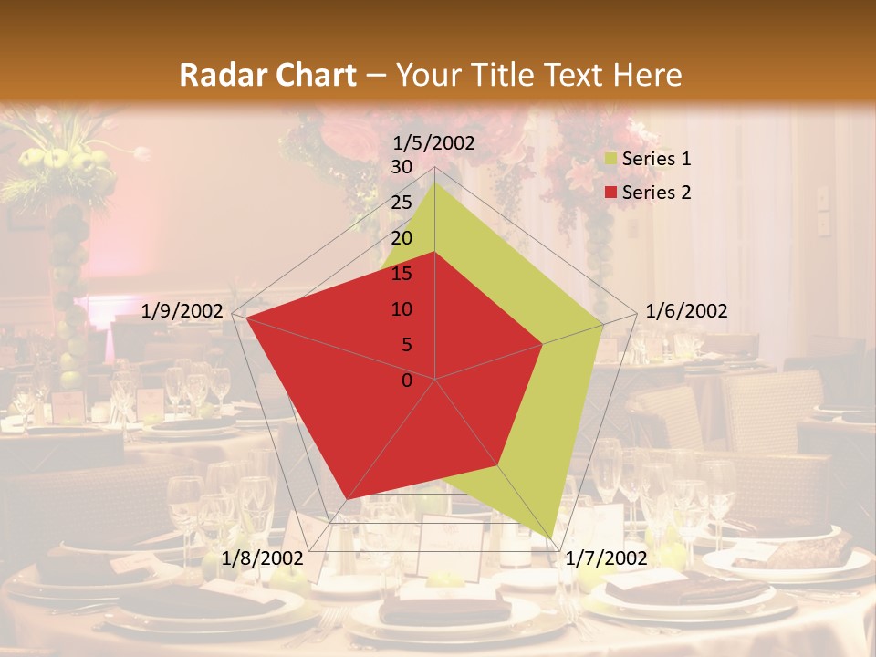 A Table With A Vase Of Flowers On Top Of It PowerPoint Template