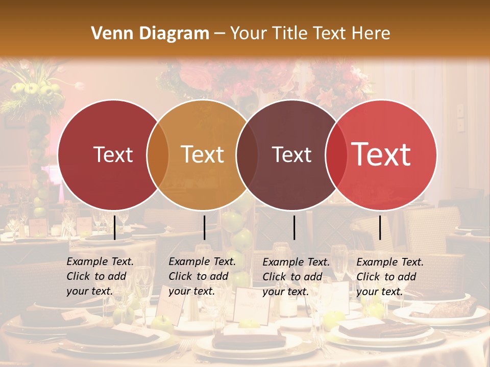 A Table With A Vase Of Flowers On Top Of It PowerPoint Template