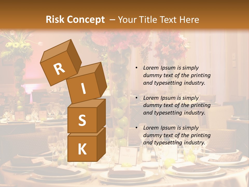 A Table With A Vase Of Flowers On Top Of It PowerPoint Template