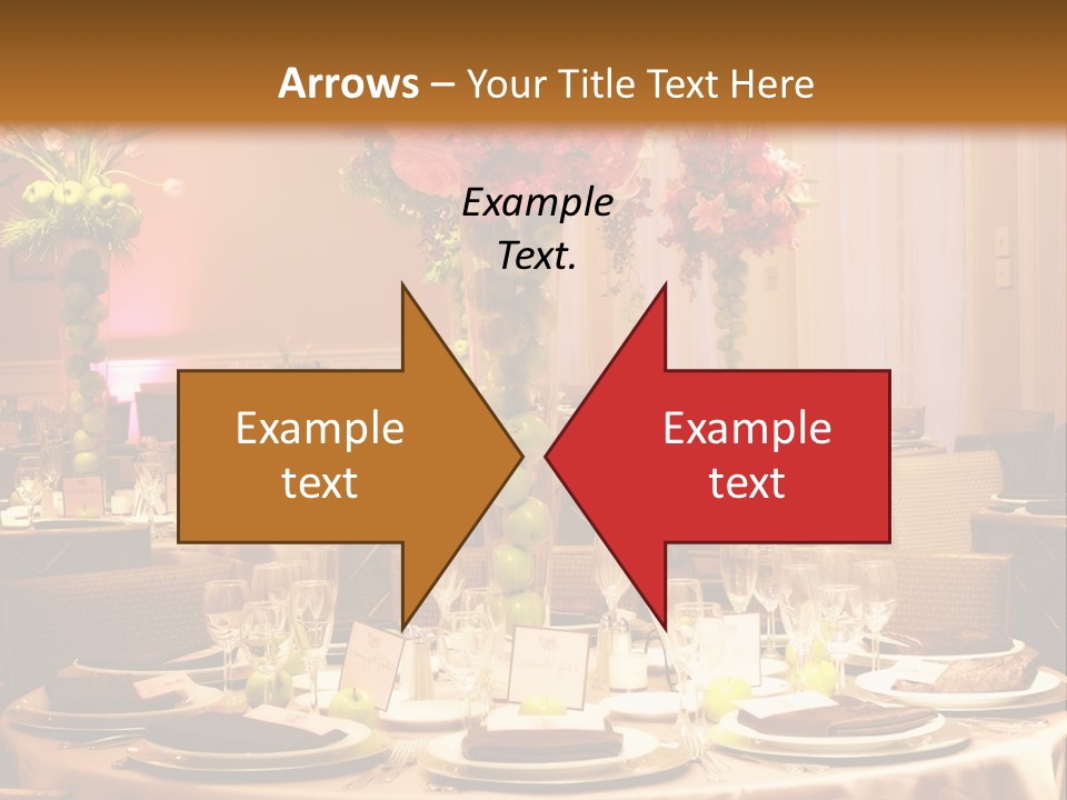A Table With A Vase Of Flowers On Top Of It PowerPoint Template