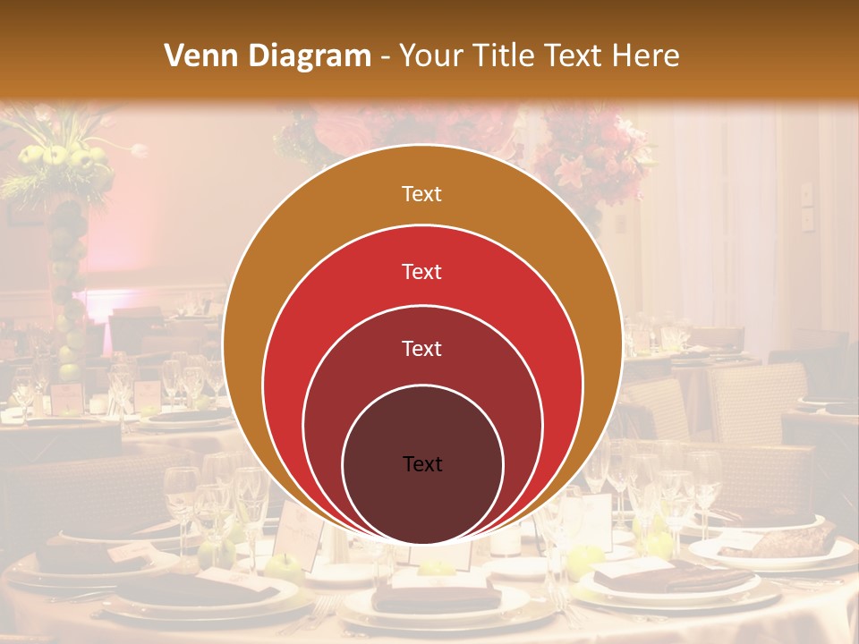 A Table With A Vase Of Flowers On Top Of It PowerPoint Template