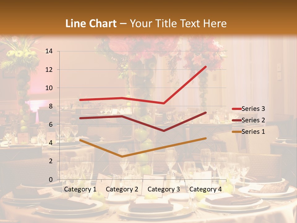 A Table With A Vase Of Flowers On Top Of It PowerPoint Template