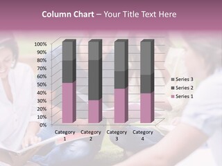 A Group Of People Sitting Around Each Other PowerPoint Template