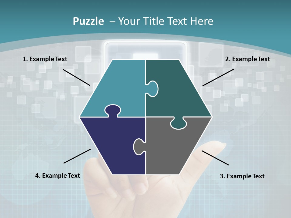 A Person Touching A Button With A Cross On It PowerPoint Template