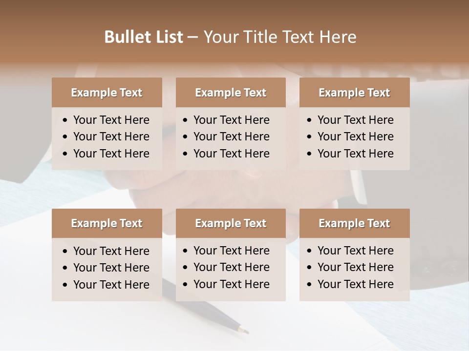 Two People Shaking Hands In Front Of A Keyboard PowerPoint Template