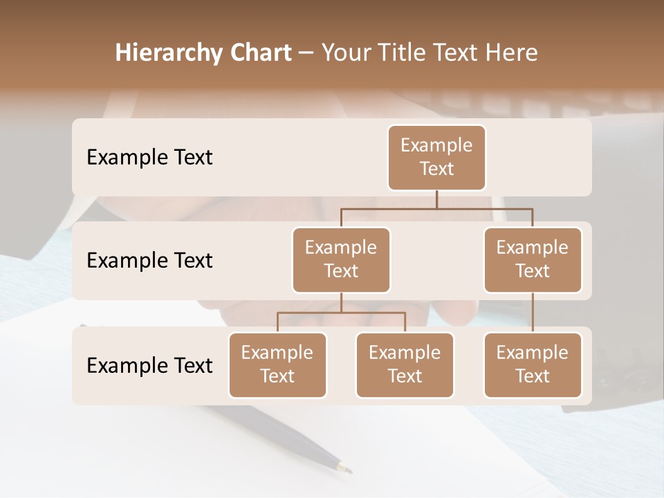 Two People Shaking Hands In Front Of A Keyboard PowerPoint Template