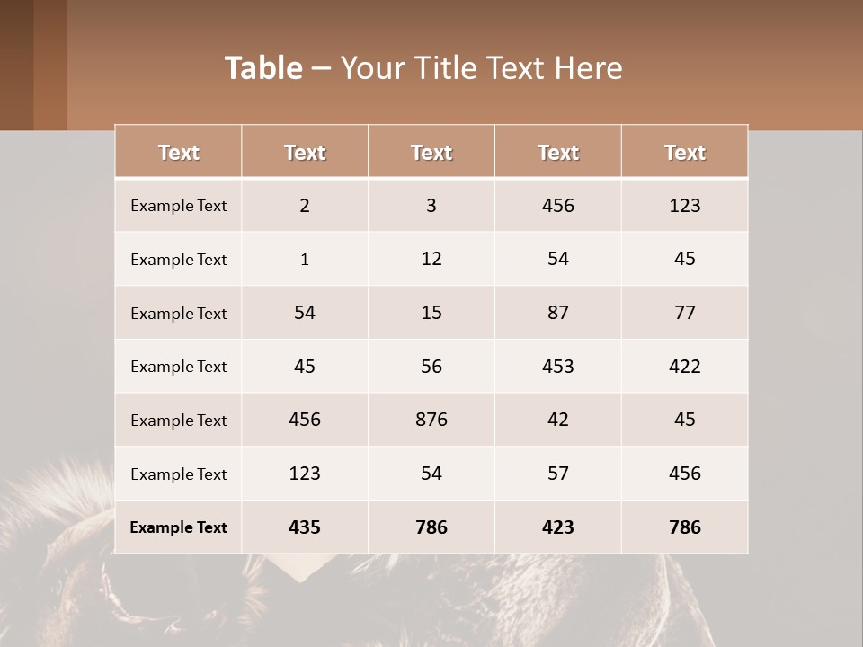 A Woman In A Fur Coat With A Red Lipstick PowerPoint Template