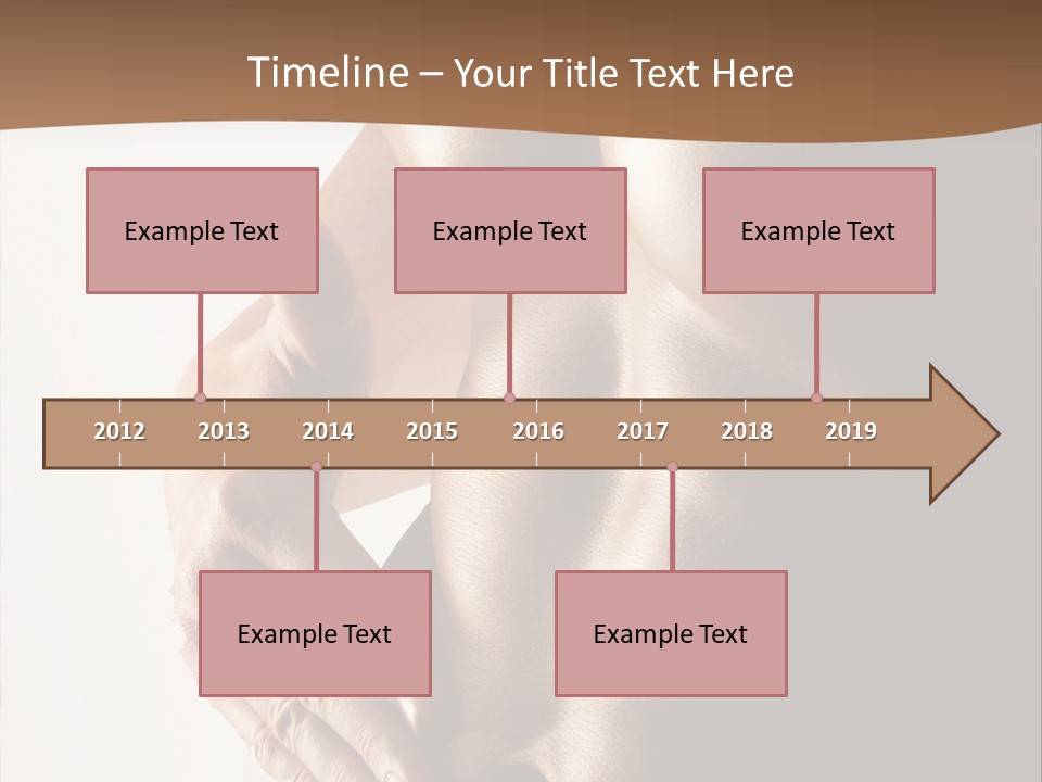 A Man With No Shirt Holding His Hand On His Chest PowerPoint Template