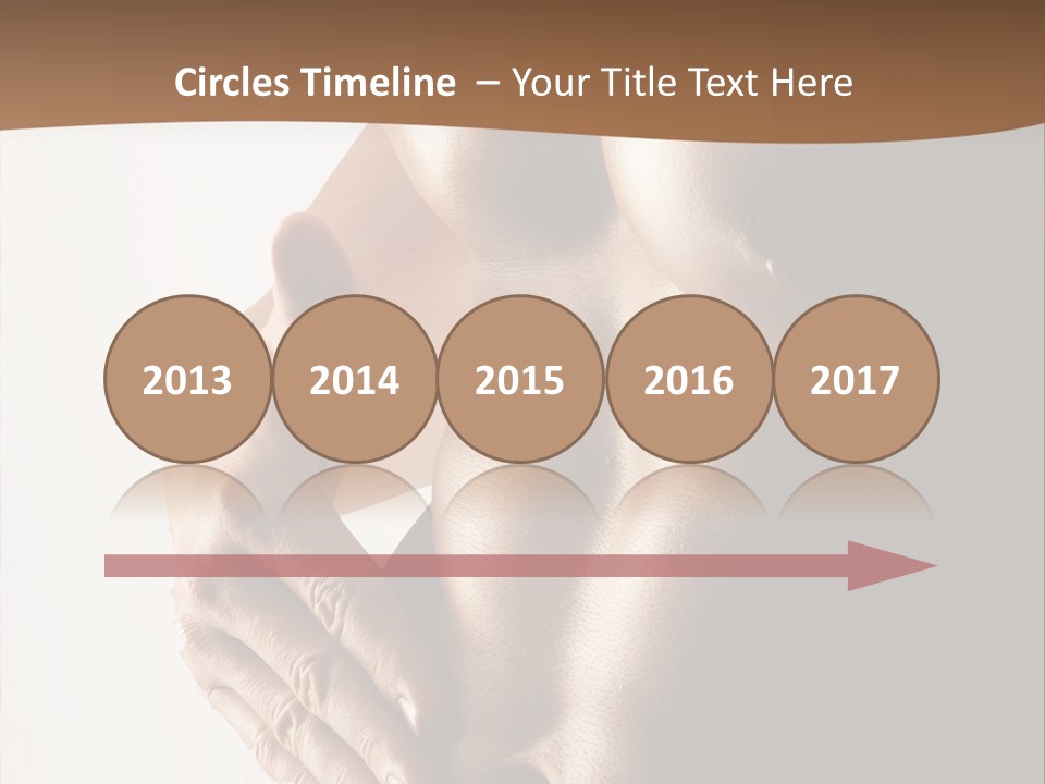 A Man With No Shirt Holding His Hand On His Chest PowerPoint Template