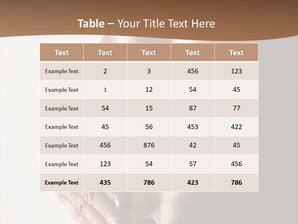 A Man With No Shirt Holding His Hand On His Chest PowerPoint Template