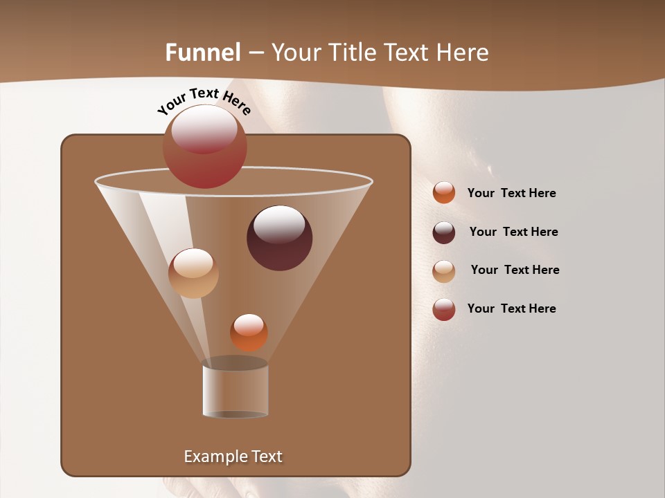 A Man With No Shirt Holding His Hand On His Chest PowerPoint Template