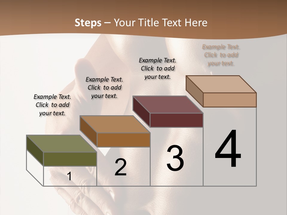 A Man With No Shirt Holding His Hand On His Chest PowerPoint Template