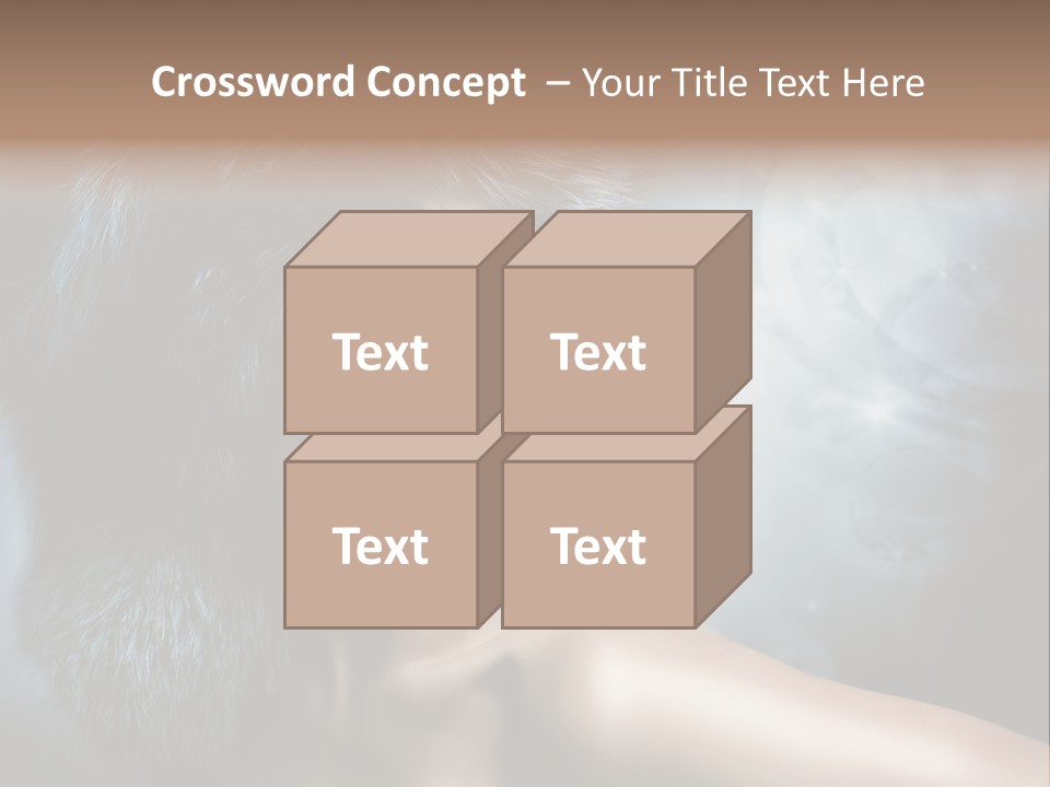 A Woman Wearing A Fur Hat Powerpoint Template PowerPoint Template