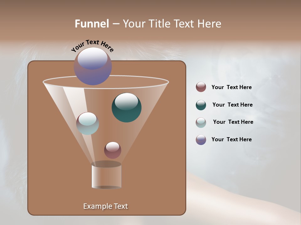 A Woman Wearing A Fur Hat Powerpoint Template PowerPoint Template