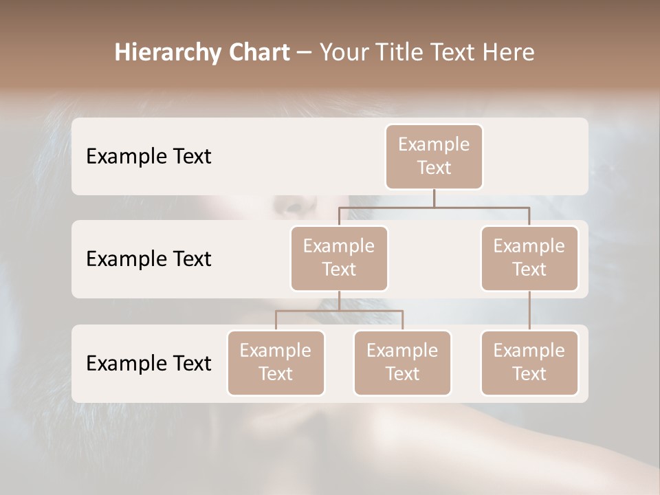 A Woman Wearing A Fur Hat Powerpoint Template PowerPoint Template