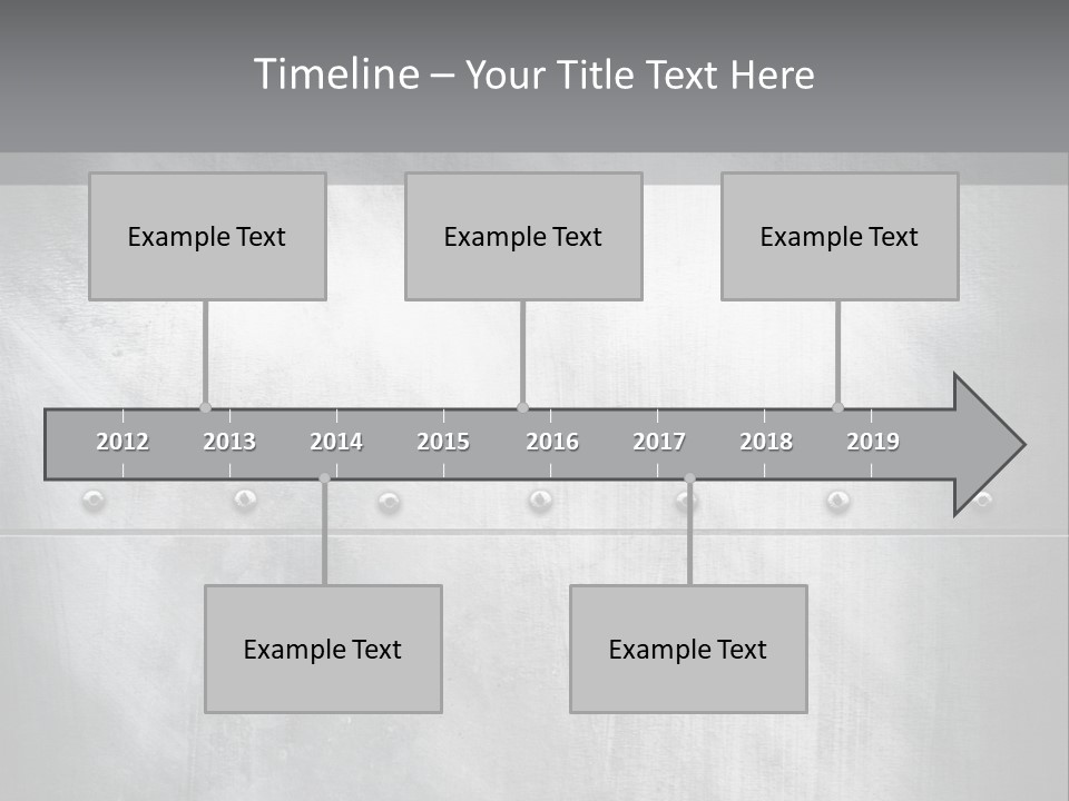 A Metal Door With Rivets And Rivets On It PowerPoint Template