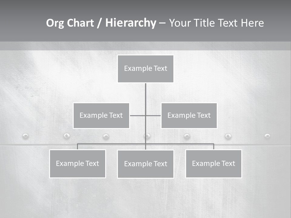 A Metal Door With Rivets And Rivets On It PowerPoint Template