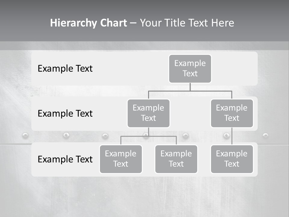 A Metal Door With Rivets And Rivets On It PowerPoint Template
