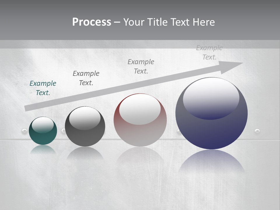 A Metal Door With Rivets And Rivets On It PowerPoint Template