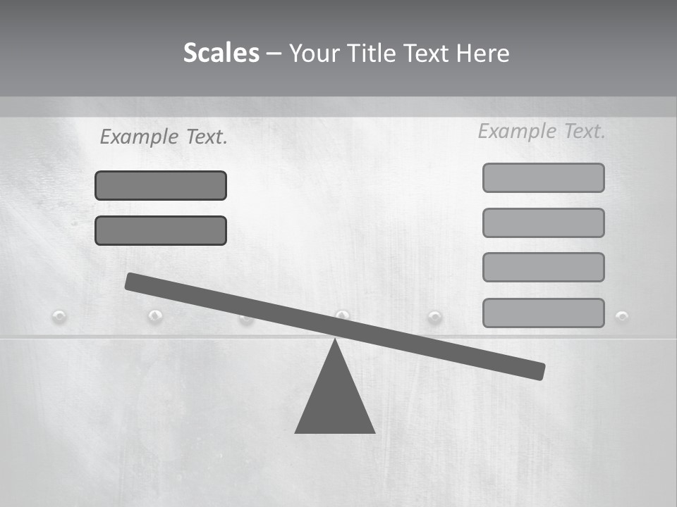 A Metal Door With Rivets And Rivets On It PowerPoint Template