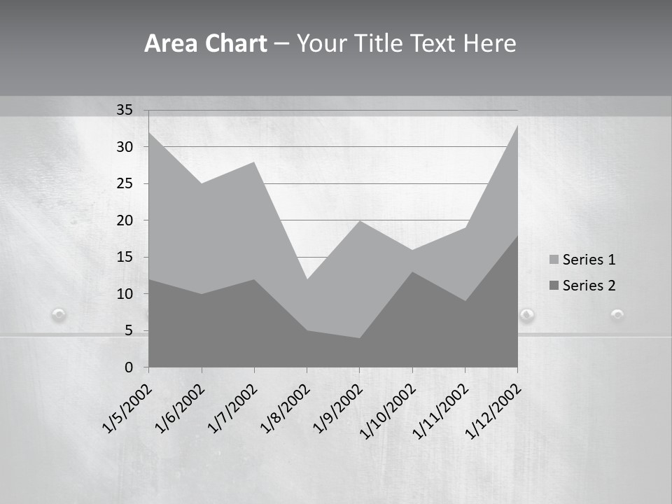 A Metal Door With Rivets And Rivets On It PowerPoint Template