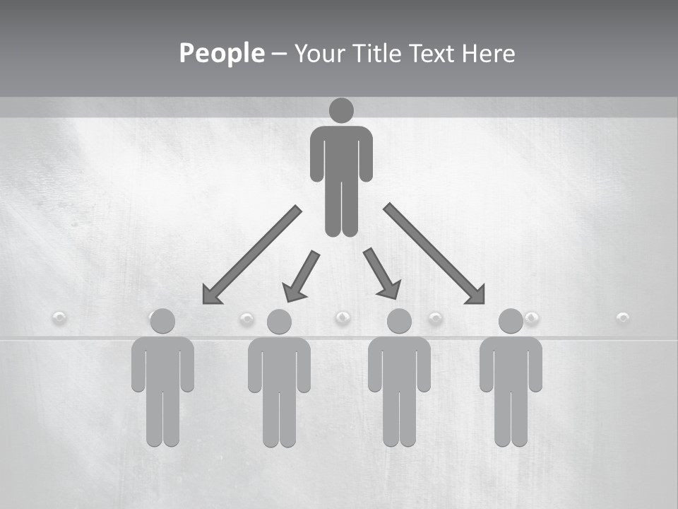 A Metal Door With Rivets And Rivets On It PowerPoint Template