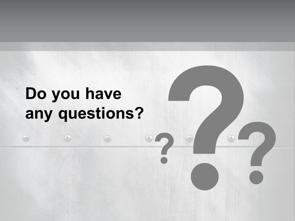 A Metal Door With Rivets And Rivets On It PowerPoint Template