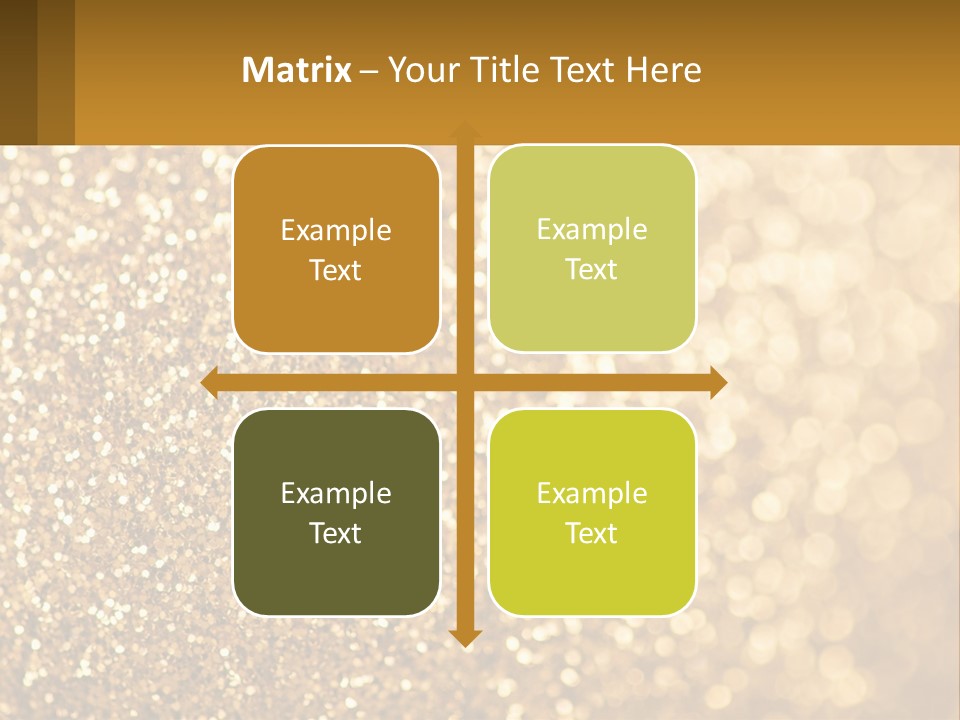 Golden Sand PowerPoint Template