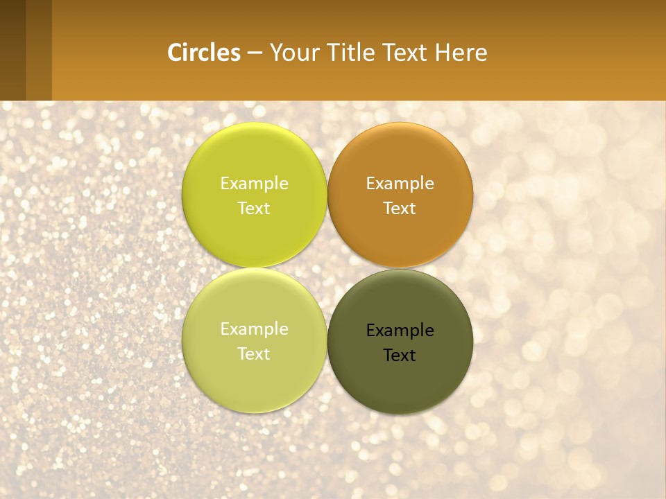 Golden Sand PowerPoint Template