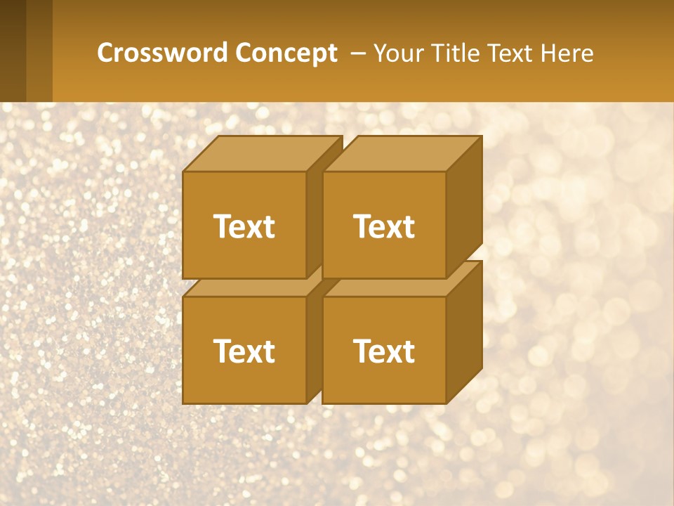 Golden Sand PowerPoint Template