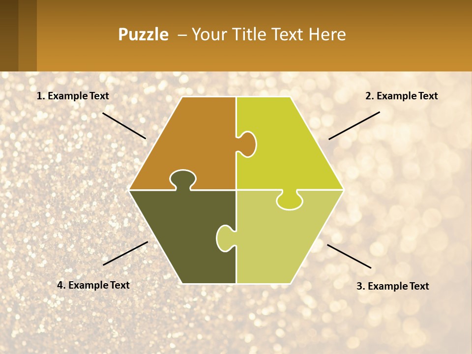 Golden Sand PowerPoint Template