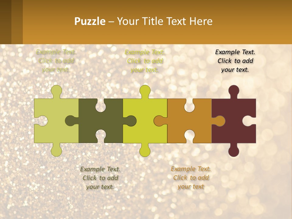 Golden Sand PowerPoint Template